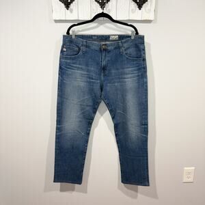 AG Tellis Modern Slim Jeans Mens 38x30 Medium Wash EUC